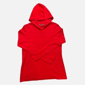 Generic Hooded T-Shirt in Red